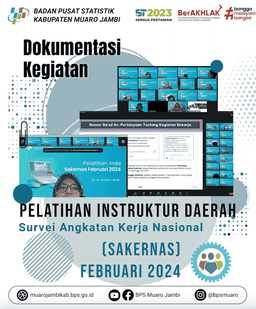 Pelatihan Instruktur Daerah Survei Angkatan Kerja Nasional Februari 2024